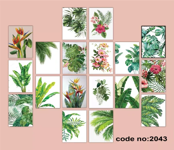 18 Pcs Set - Wall Board 20